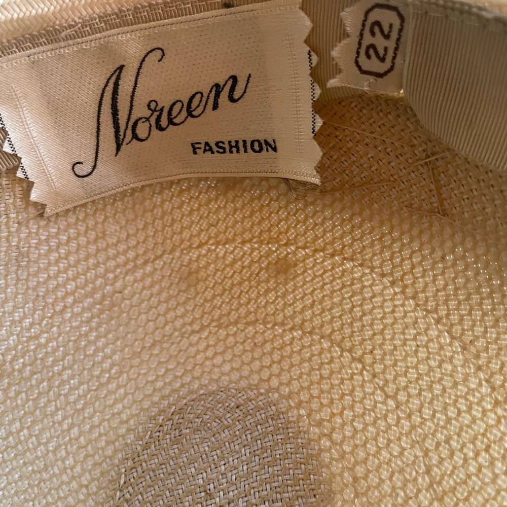 1950s Noreen Fashion Covered w/Netting Bumper‎ Hat - Picture 5 of 5